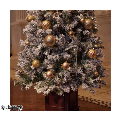 ベース付きクリスマスツリーセット スノー