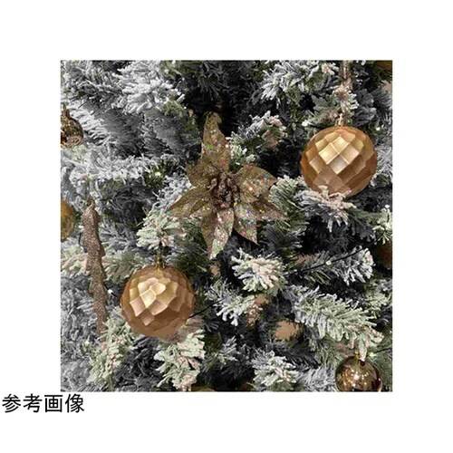 ベース付きクリスマスツリーセット スノー