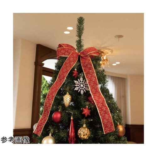 ベース付きクリスマスツリーセット レッド