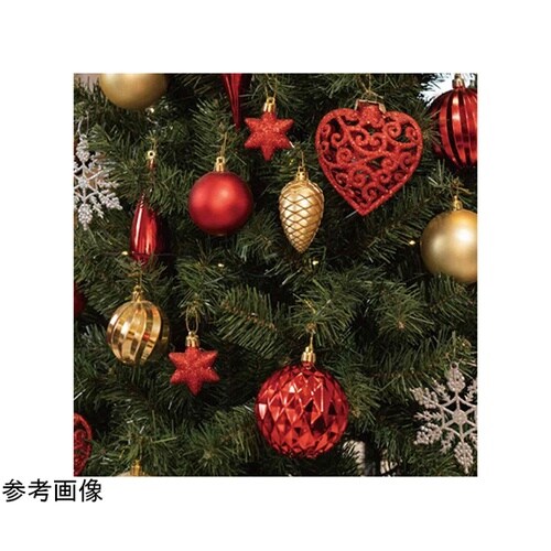 ベース付きクリスマスツリーセット レッド