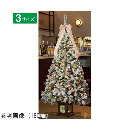 ポットライトホワイトクリスマスツリー ス