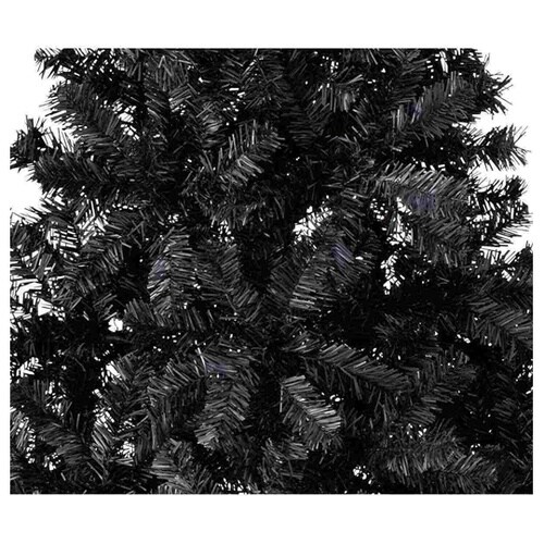 PVCクリスマスツリー ブラック スタン