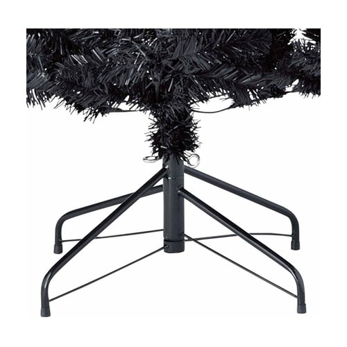 PVCクリスマスツリー ブラック スタン