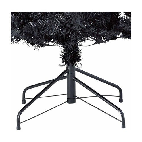 PVCクリスマスツリー ブラック スタン