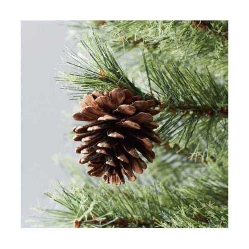 ベース付きブラシクリスマスツリー スリム