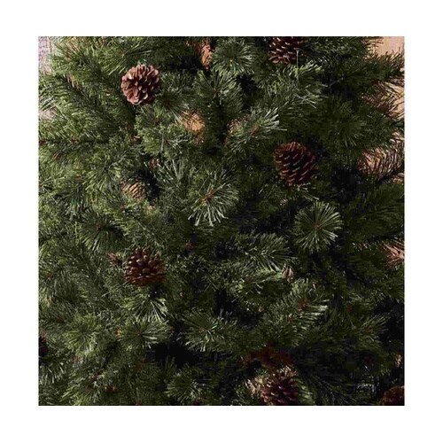 ベース付きブラシクリスマスツリー スリム