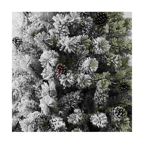 ベース付きブラシクリスマスツリー スリム