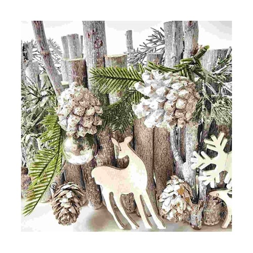 デコレーションウッドフェンス ツリー足元