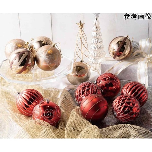 12個セット10cmプラスチックオーナメ