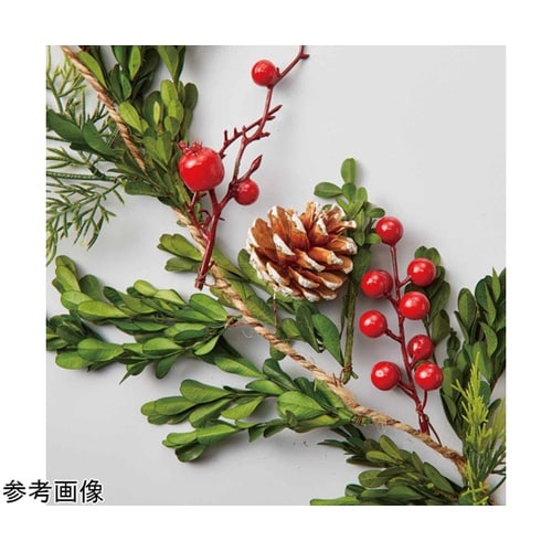 ナチュラルクリスマスガーランドグリーン&
