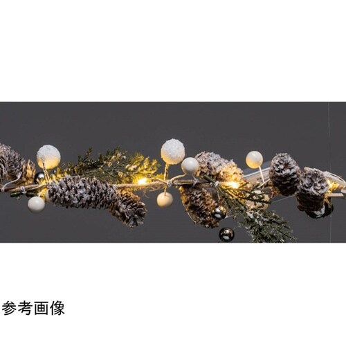 LEDライト付きナチュラルクリスマスガー