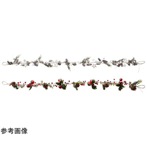 LEDライト付きナチュラルクリスマスガー