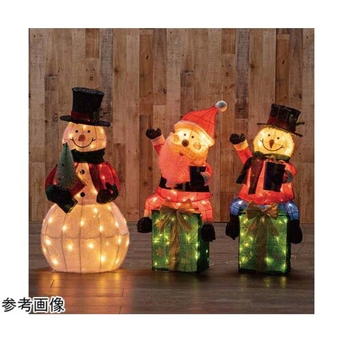 【クリスマス飾り】LEDファブリック ク