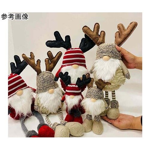 北欧風クリスマスファブリック 足長ドール