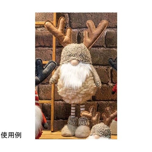 北欧風クリスマスファブリック 足長ドール