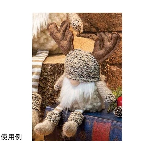 【クリスマス飾り】ファブリック足ブラドー