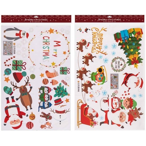 ウォールステッカーセット クリスマスサン