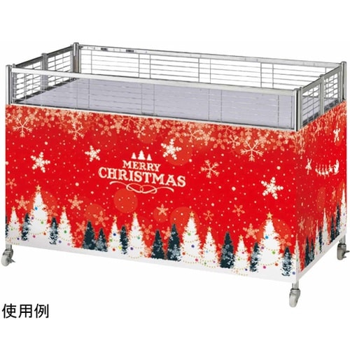 ワゴン幕 ホワイトクリスマス 38−12