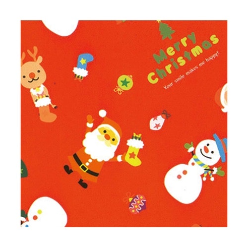 クリスマスバスケット 包装紙 50枚全判