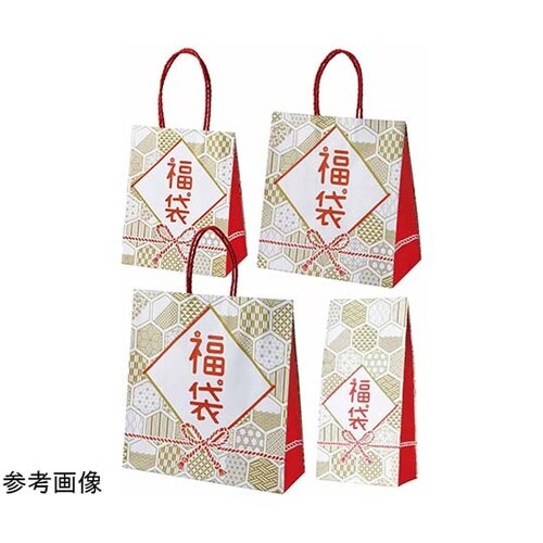 福袋 手提げ紙袋 福よせ おしゃれ 角底
