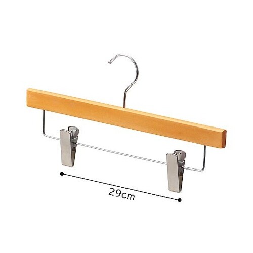 木製ボトムハンガー ナチュラル 下型クリ