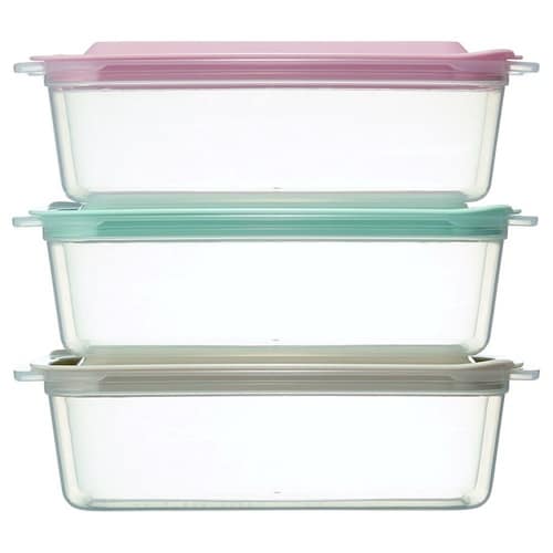 フタをしたまま使える保存容器 アソート