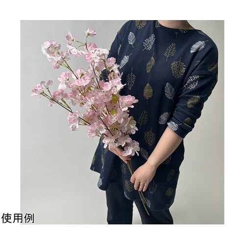 大輪中枝桜スプレー (造花)79cm 桜