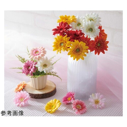 ガーベラアレンジ 造花 オレンジ 33−