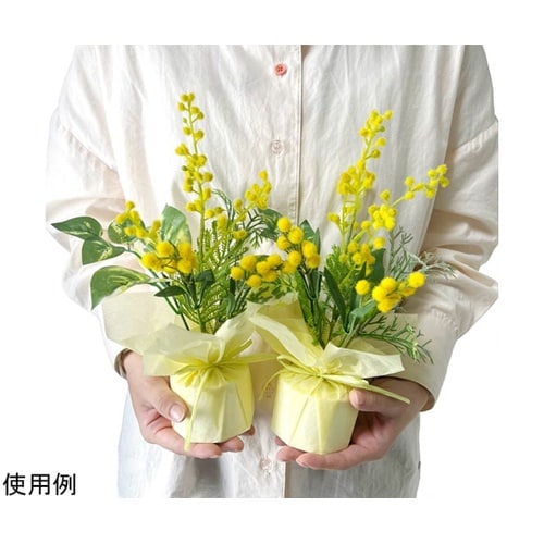 ミモザラップ 造花 2個 33−17−3