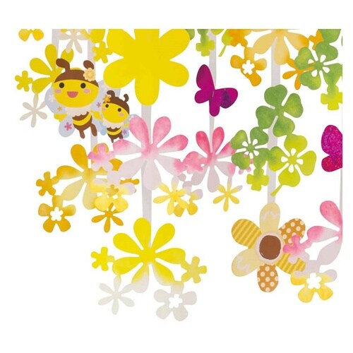 みつばち親子プリーツハンガー 180cm