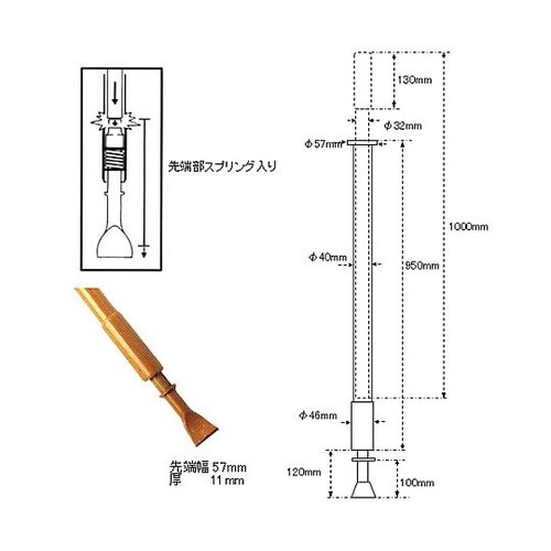 1270−2030mm インパクトビード
