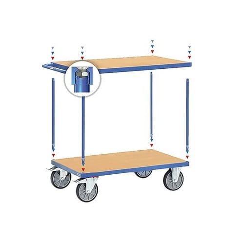 1000x600mm/600kg 運搬車