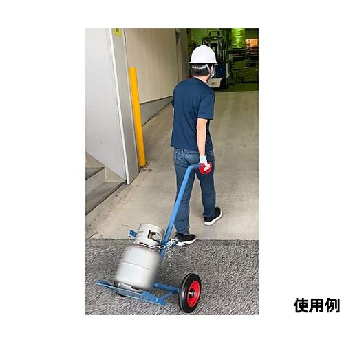 φ300mm ボンベ用ハンドトラック E