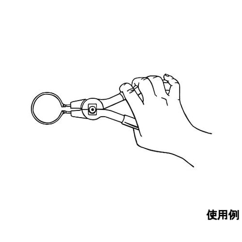 内外兼用スナップリングプライヤー EA5