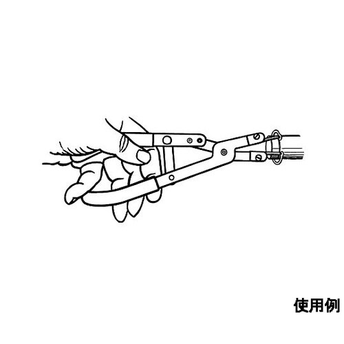 内外兼用スナップリングプライヤー EA5