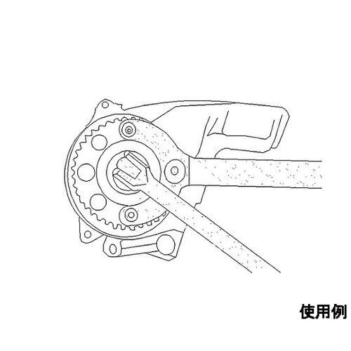 400mm カムプーリーホールドレンチ