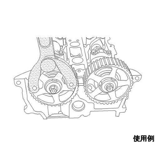 400mm カムプーリーホールドレンチ