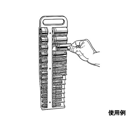 3/8”DRx420mm ソケットホルダ
