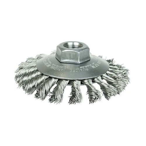100mm/M10 ワイヤーブラシ(ベベ