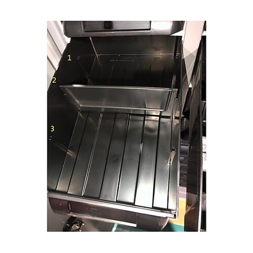 533x313x970mm/3列 10段