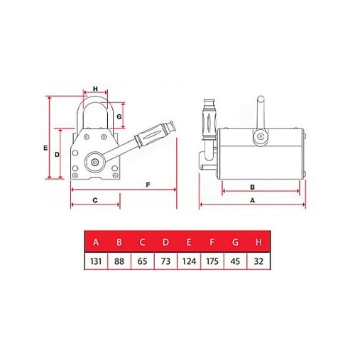 100kg マグネットリフター EA98