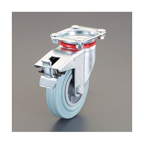 160mm キャスター(自在金具/ゴムタ