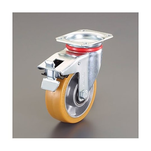 200mm キャスター(自在/ポリウレタ
