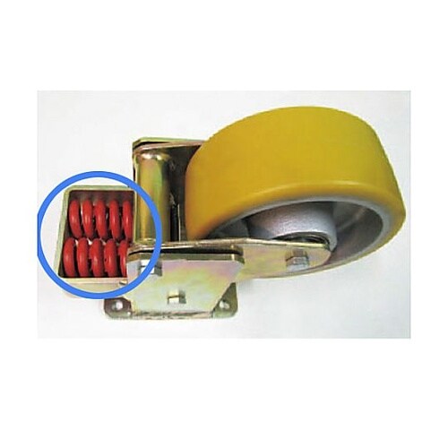 300mm キャスター(固定金具・スプリ