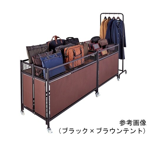 中折れワゴン ブラック×ブラウンテント