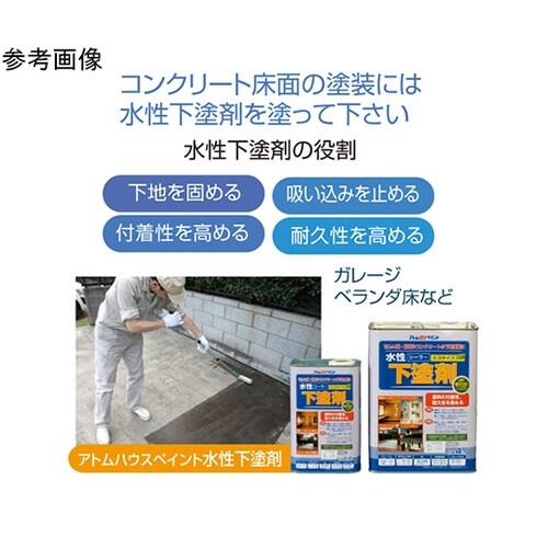 水性コンクリート床用FT 0.7L ホワ