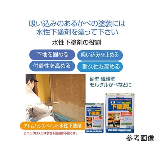 水性竹炭塗料 1.6L 炭調 ハーブグリ