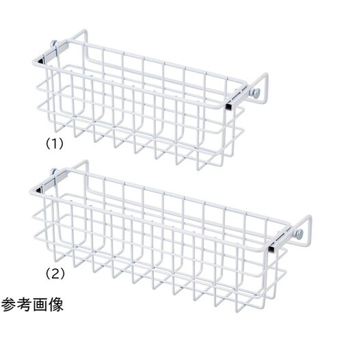 引っ掛け調整ネットカゴ(冷ケース用カゴ)
