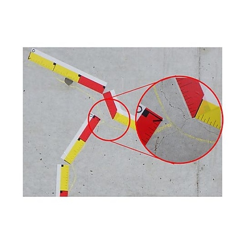 70mmx25m 目盛付測量テープ(手切