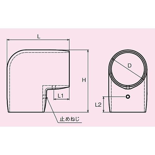 32mm パイプジョイントエルボ(ステン